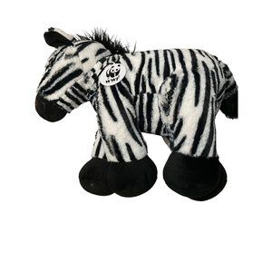 Build a Bear‎ WWF Zebra World Wildlife Fund 14” Stuffed Animal Plush